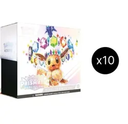 Pokemon TCG Prismatic Evolutions Case of 10x Sealed Elite Trainer Box ETB - Image 2