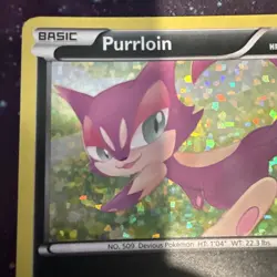 Purrloin - 9/12 - McDonald's Promo 2012 Pokemon TCG - Image 3