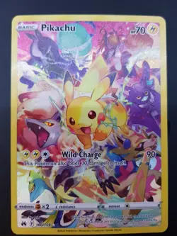 Pikachu 160/159 Crown Zenith Secret Rare Pokemon TCG NM - Image 1