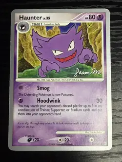 World Championships 2009 Pokemon TCG Haunter 40/100 Jason Martinez - Image 1