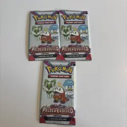 Pokemon TCG Scarlet & Violet , Paldea Evolved and Fusion Strike Fun Packs Sealed - Image 2