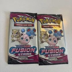 Pokemon TCG Scarlet & Violet , Paldea Evolved and Fusion Strike Fun Packs Sealed - Image 4