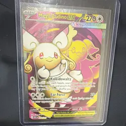 Pokemon Mega Audino EX 253/217 Ultra Rare Full Art Holo 270 HP 20+ EX - Image 4