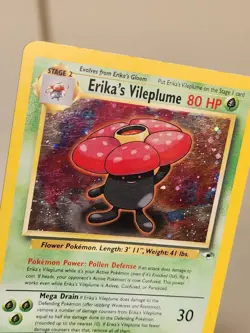Pokemon TCG - Erika's Vileplume 5/132 - Gym Heroes - Holo Rare - Image 5