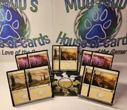 MAGIC THE GATHERING 100 BASIC LANDS 20EA ALL FOIL MTG NEAR MINT - Image 2