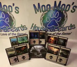 MAGIC THE GATHERING 100 BASIC LANDS 20EA ALL FOIL MTG NEAR MINT - Image 4