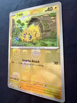 Pokemon TCG White Flare Joltik Master Ball #033 Holo - Image 2