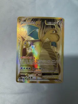 Dragonite EX - 106/108 Evolutions Full Art Gold Pokemon - NM - Image 1