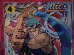 One Piece CCG Roronoa Zoro OP15-113 SR Alt Art Adventure on KAMI's Island - Image 2