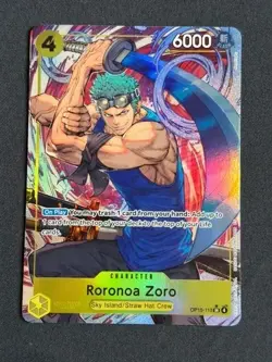 OP15-113 Roronoa Zoro Alt Art One Piece TCG English - Image 1