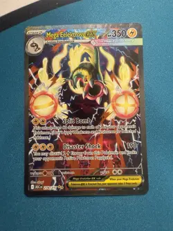Pokemon Mega Eelektross EX Full Art Holo Rare 278/217 English Stage 2 Card - Image 1