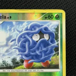 Pokemon Platinum Arceus Reverse Holo Tangela Card 77/99 HP - Image 3