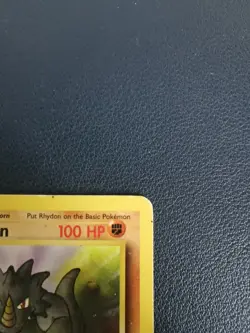 Pokemon Card Rhydon 59/130 Base Set 2 Uncommon WOTC - Image 3