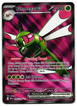 Yanmega ex 206/182 - Destined Rivals Ultra Rare Pokemon TCG - NM Card - Image 1