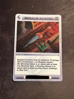 Bodal's Dagger - Rare - Chaotic Card - Forged Unity N/M - Image 1