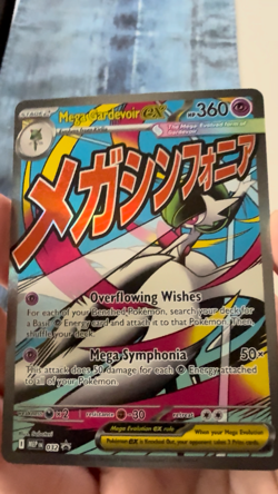 Mega Gardevoir ex MEP 032 Black Star Promo Card from Ascended Heroes Box - Image 2
