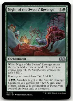 Night of the Sweets' Revenge #178 (NM) Wilds of Eldraine WOE Magic MTG - Image 1