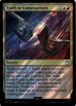 MTG Truth or Consequences (Surge Foil) | NM Foil | Doctor Who (WHO) - Image 1