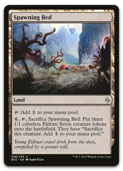 Spawning Bed #248 (NM) Battle for Zendikar BFZ Magic MTG - Image 1