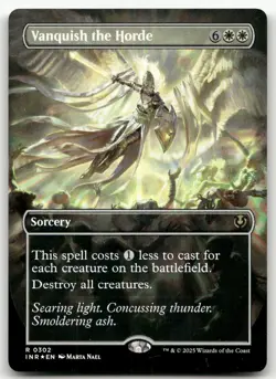 Vanquish the Horde (Borderless) #302 (Foil) NM Innistrad Remastered Magic MTG - Image 1