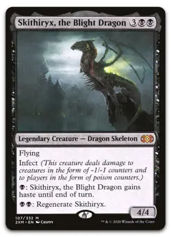Skithiryx, the Blight Dragon #107 (NM) Double Masters 2XM Magic MTG - Image 1