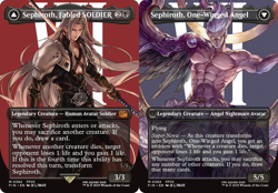Mint/Near-Mint, English - 1 x MTG Sephiroth, Fabled SOLDIER - Foil - Borderless - Image 1