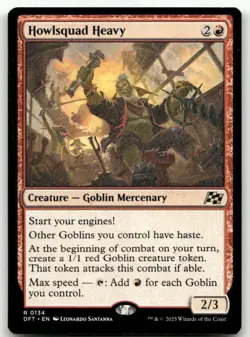 Howlsquad Heavy #134 (NM) Aetherdrift DFT Magic MTG - Image 1