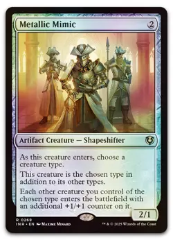 Metallic Mimic #268 (Foil) (NM) Innistrad Remastered INR Magic MTG - Image 1