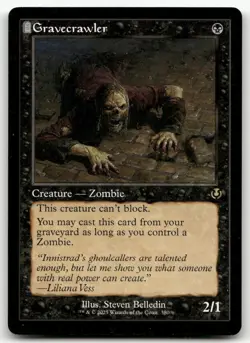 Gravecrawler (Retro Frame) #380 (NM) Innistrad Remastered INR Magic MTG - Image 1