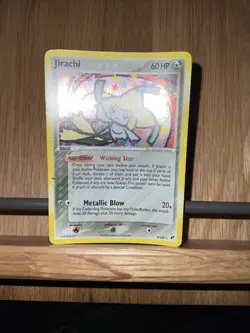 Jirachi 9/107 Ex Deoxys Regular Rare Holo Pokemon Card 2005 - Light Play - Image 2