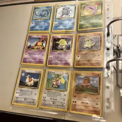 Pokemon TCG WOTC Holo Uncommon Bundle Binder 112 cards 1999 2000 Joblot Pokemon - Image 5