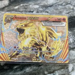 Pokemon Card XY Promo Arcanine BREAK XY180 Holo - Image 3