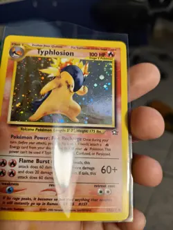 Typhlosion Holo Neo Genesis 17/111 - Carta Pokemon Wizards card NM- SWIRL - Image 3