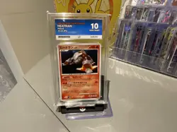 Pokemon Card - Heatran 6/146 - Reverse Holo - Legends Awakened - ACE Gem Mint 10 - Image 1