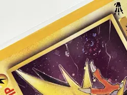 really nice Swirl 🌀 Zapdos 11/62 ~ Pokemon TCG ~ Fossil ~ Holo Rare ~ NM / LP+ - Image 5