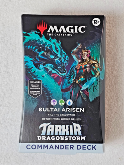 Magic the Gathering Tarkir Dragonstorm Sultai Arisen Commander Deck - NEW SEALED - Image 1