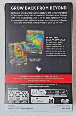 Magic the Gathering Tarkir Dragonstorm Sultai Arisen Commander Deck - NEW SEALED - Image 5