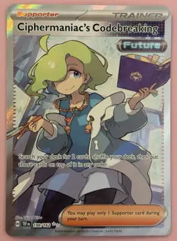 Ciphermaniac's Codebreaking 198/162 Pokemon Trainer - Image 1
