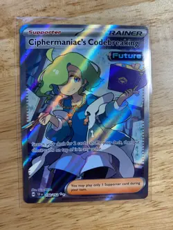 Ciphermaniac's Codebreaking 198/162 - Sv05: Temporal Forces Holo - Pokemon TCG - Image 1