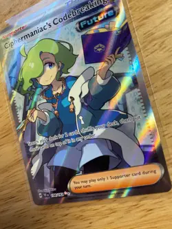 Ciphermaniac's Codebreaking 198/162 - Sv05: Temporal Forces Holo - Pokemon TCG - Image 2