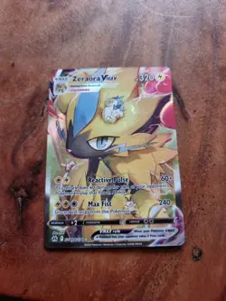 Pokemon TCG Zeraora VMAX Crown Zenith: Galarian Gallery GG42/GG70 Ultra Rare - Image 1