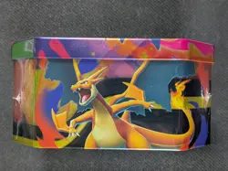 Pokemon TCG Mega Charizard Tin Mega Charizard X Ex Box- Sealed- In Hand - Image 4