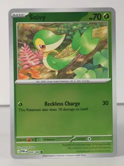 Snivy - Reverse Holo - Perfect Order #004 - Pokemon - NM -V - Image 1