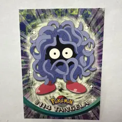 Pokemon Topps Tangela Non Foil Series 2 #114 - Image 1