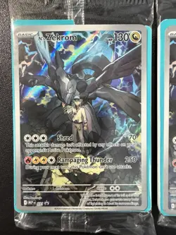 Sealed Pokemon N’s Zekrom #031 Ascended Heroes ETB Promo Lot of 2 NM - Image 3