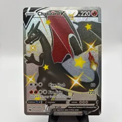 Shiny Charizard V 2020 Pokemon Champions Path Secret Rare MINT Raw 079/073 - Image 1