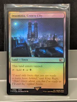 Insomnia, Crown City FOIL X1 NM Final Fantasy MTG - Image 1