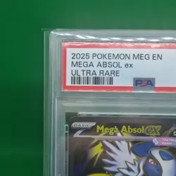 PSA 10 Mega Absol EX 161/132 Mega Evolution 2025 Ultra Rare Pokemon TCG Gem Mint - Image 3