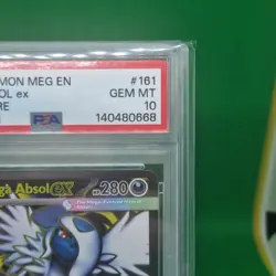 PSA 10 Mega Absol EX 161/132 Mega Evolution 2025 Ultra Rare Pokemon TCG Gem Mint - Image 4