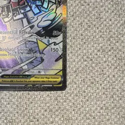 Pokemon Mega Froslass EX Full Art Holo ASC 265/217 Hero HP 310 Stage 1 - Image 4